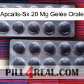 Apcalis-Sx 20 Mg Gelée Orale 31